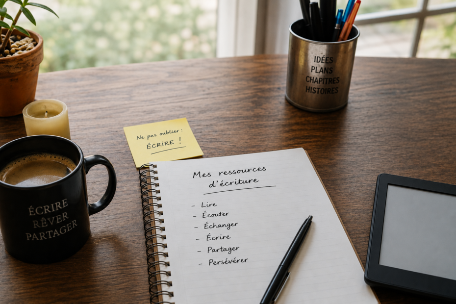 Les ressources indispensables pour progresser en écriture